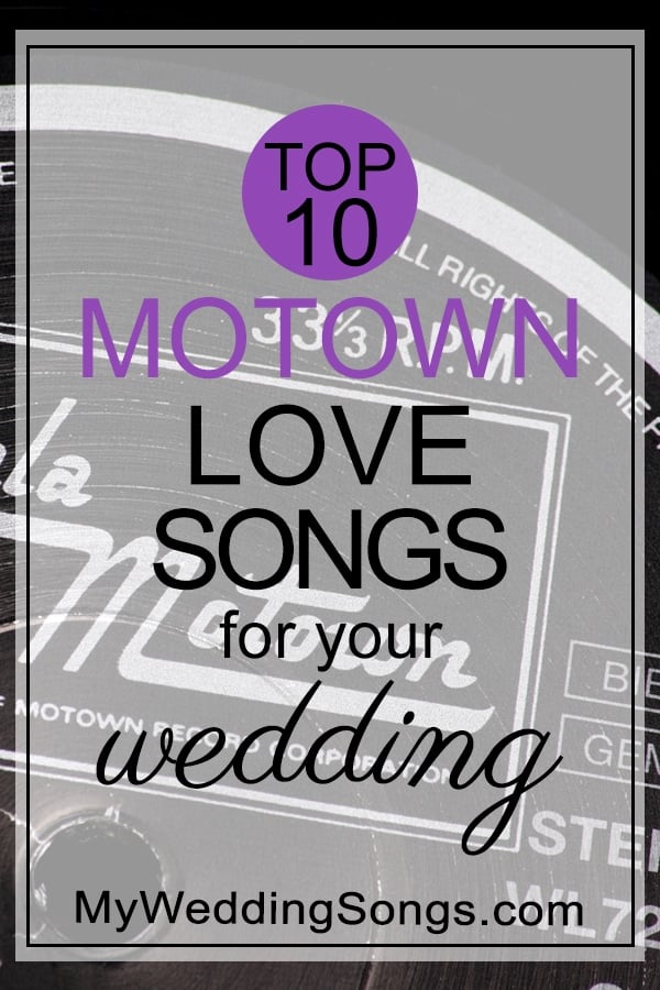 motown love songs for wedding