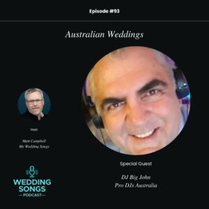 Australian Weddings with DJ Big John of Pro DJs Australia – E93
