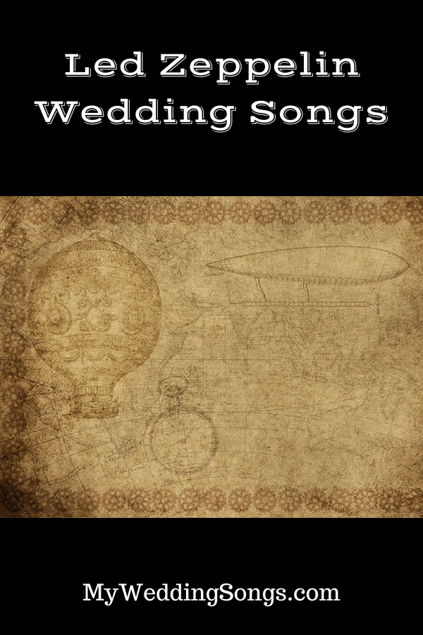 led zeppelin wedding songs