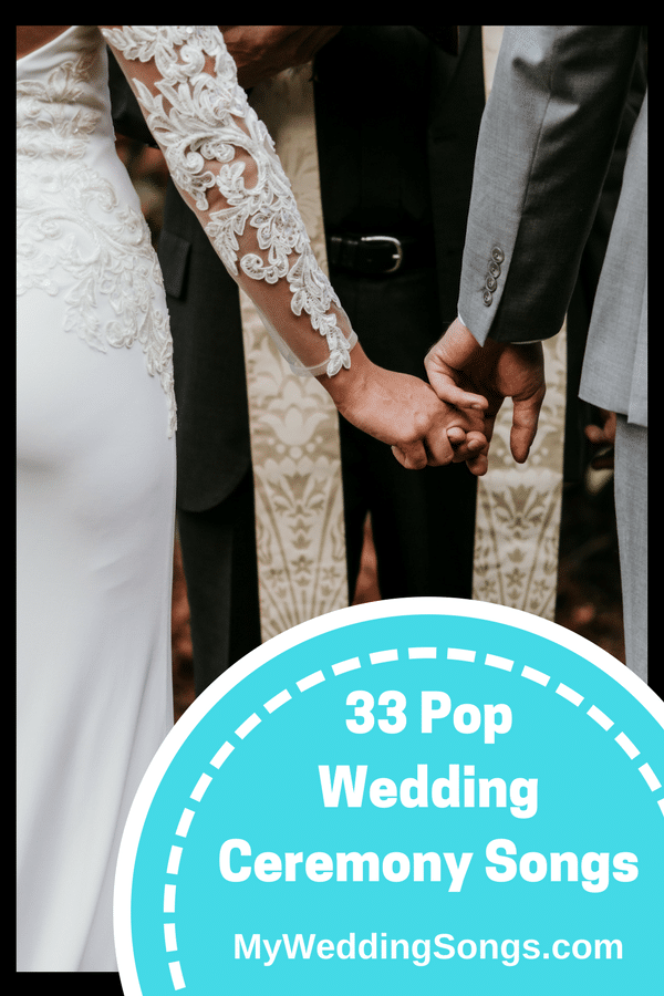 pop wedding ceremony songs